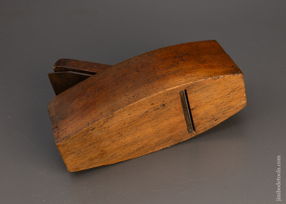 MASSIVE 8 1/2 Inch Beech Coffin Smooth Plane D. MALLOCH PERTH - 110998