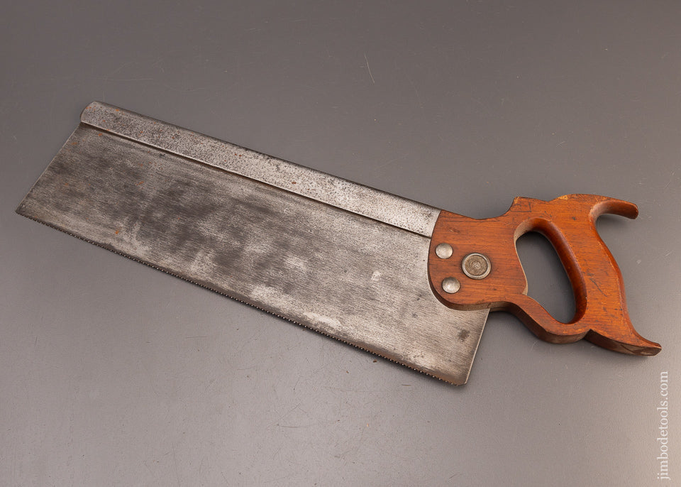 16 Inch DISSTON No. 4 Back Saw - 111016