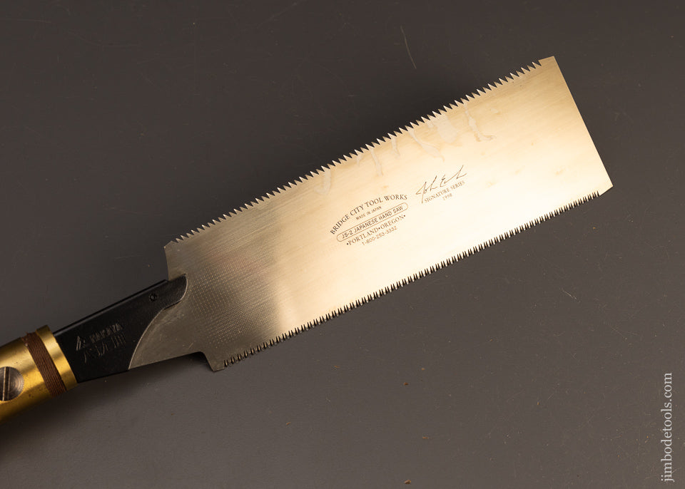 Mint in Wrapper BRIDGE CITY TOOL WORKS JS-2 Japanese Hand Saw - 111019