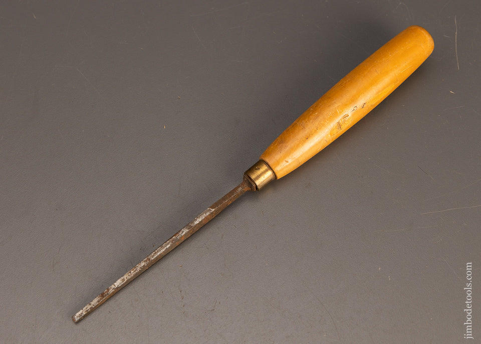 thumbnail image 2 of Robert Sorby 1/8" Octagonal Boxwood Bench Chisel #F16703X – Made In England 2 of 5