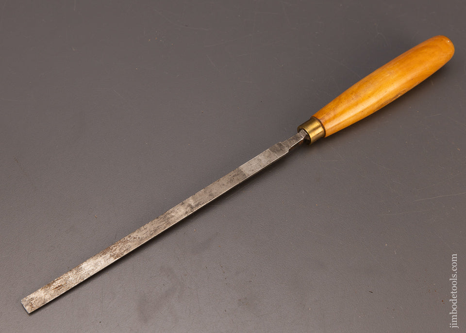 Long Thin Boxwood Handle Paring Chisel 3/8 Inch MARPLES - 111068