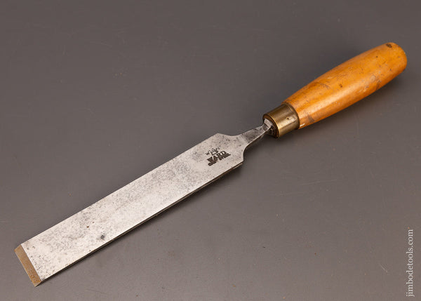 Long Thin Boxwood Handle Paring Chisel 1 1/2 Inch WARD - 111070