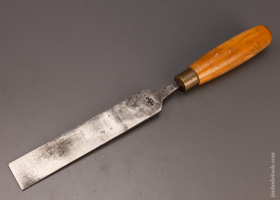 Long Thin Boxwood Handle Paring Chisel 1 1/2 Inch WARD - 111070