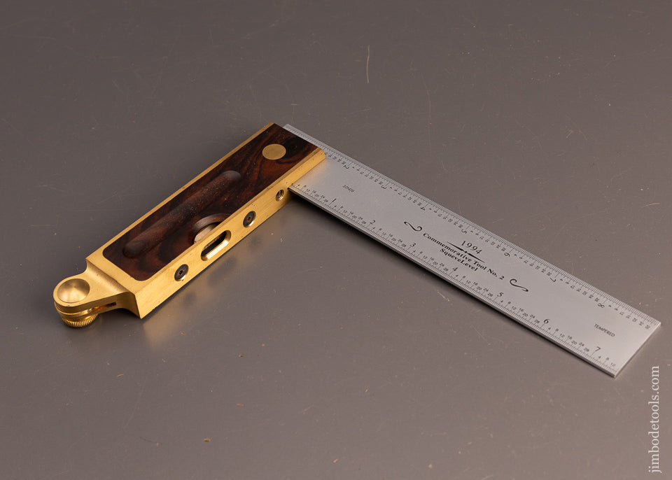 1994 BRIDGE CITY TOOL WORKS CT-2 Rosewood Squevelevel Mint in Original Box - 111089