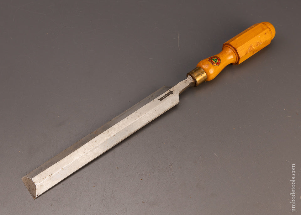 Long Thin Boxwood Handled Paring Chisel 1 1/4 Inch Mint MARPLES - 111100