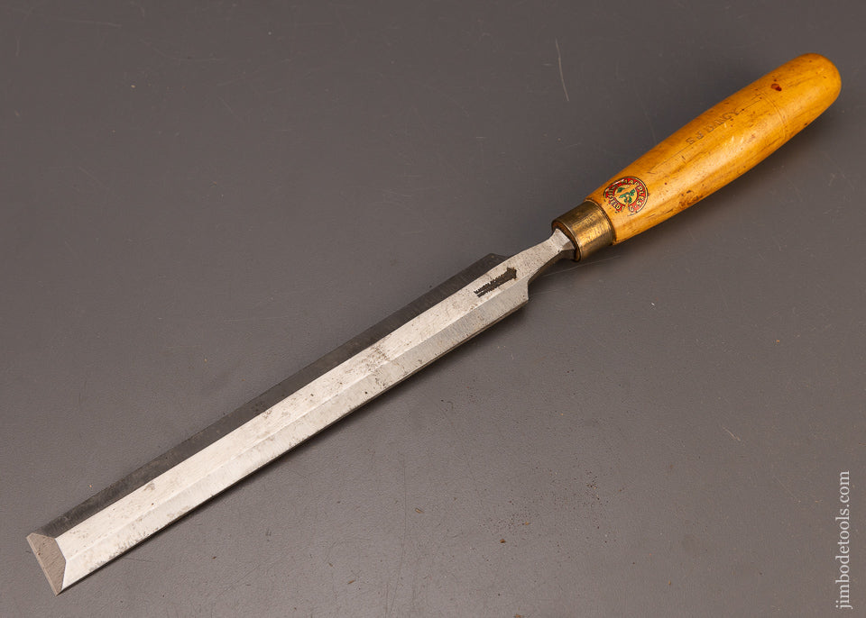 Long Thin Boxwood Handled Paring Chisel 1 Inch MARPLES - 111103