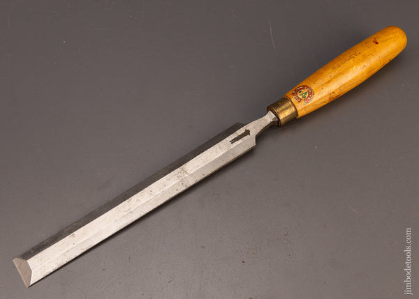 Long Thin Boxwood Handled Paring Chisel 1 Inch MARPLES - 111103