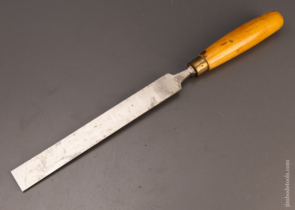 Long Thin Boxwood Handled Paring Chisel 1 Inch MARPLES - 111103