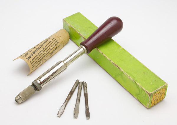 Yankee No. 30A Screwdriver Mint In Its Original Box with Bits