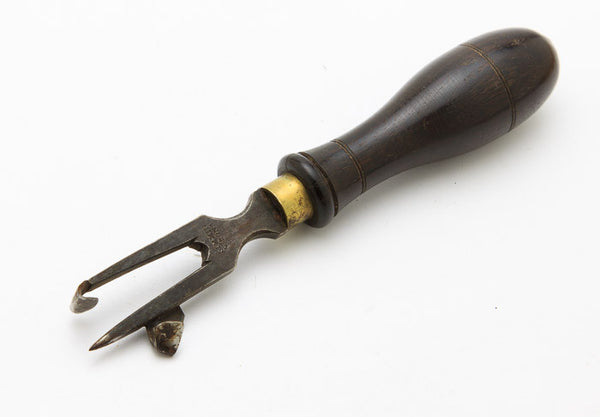 Fancy Ebony-Handled Race Knife by TIMMIN & SONS