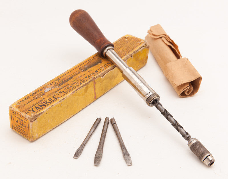 YANKEE No. 30A Spiral Ratchet Screwdriver Near Mint in its Original Box