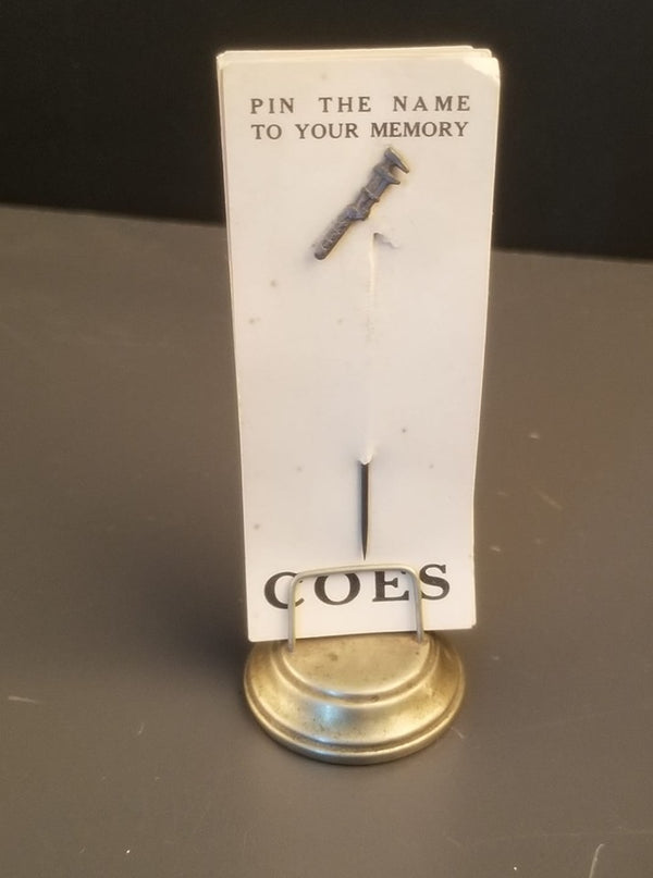 Amazing! COES Wrench Counter Display with Five Wrench Tie/Hat Pins - 88550