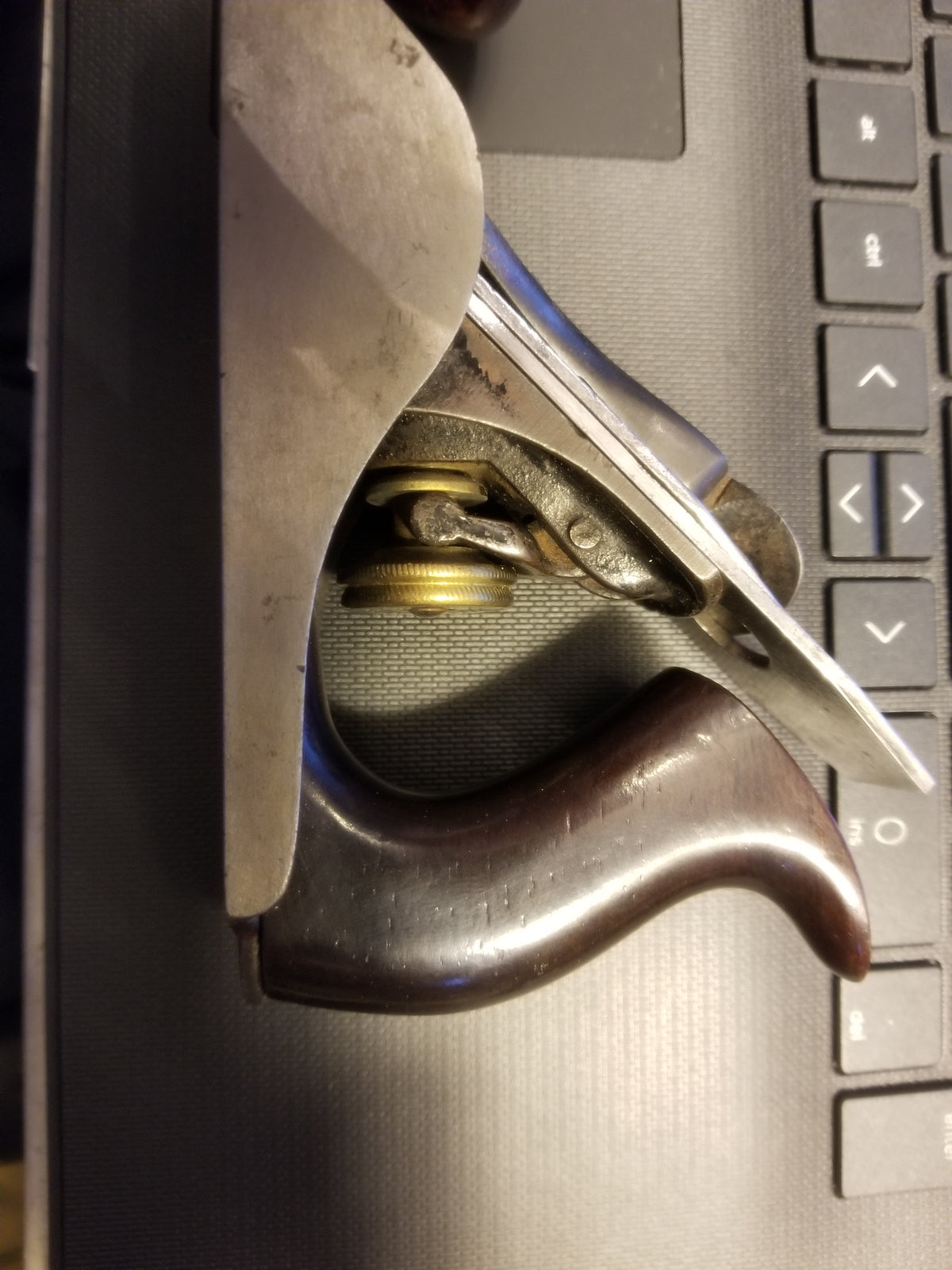 STANLEY No. 1 Smooth Plane First Type with "H" Frog Receiver and "A"� Logo Iron! - 83669 - AS OF APR 6