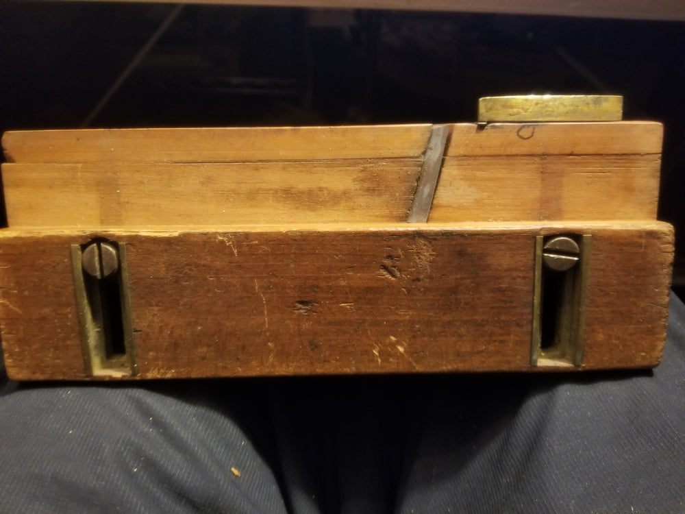 Moving Filletster Plane by A. SMITH LOWELL NY circa a1832-37 GOOD+ - 88363