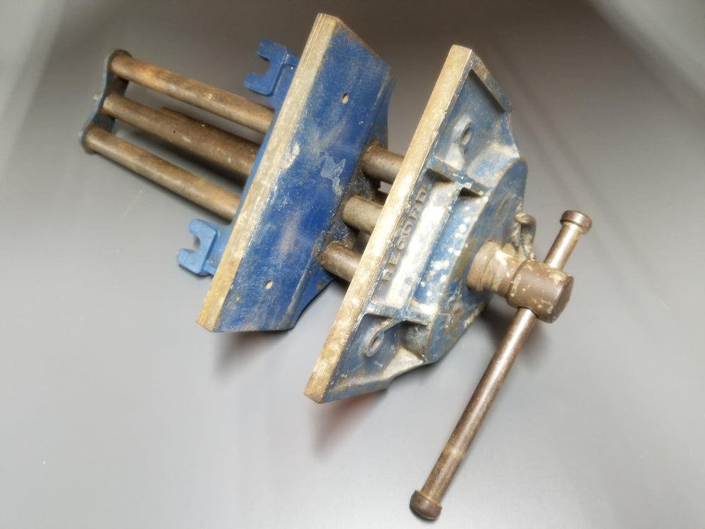 Copy of Fine and Flawless RECORD No. 52 1/2 E Vintage Heavy Duty Quick Release Woodworking Vise - 70647
