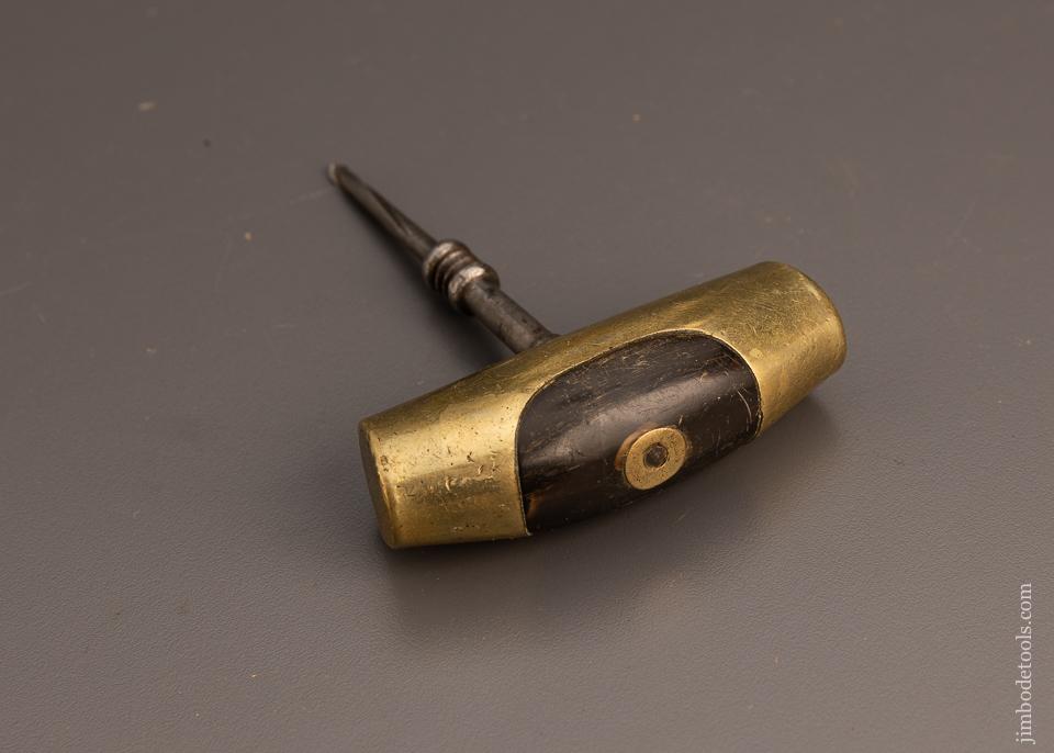 Buffalo Horn and Brass Barrel Tester - EXCELSIOR 20551