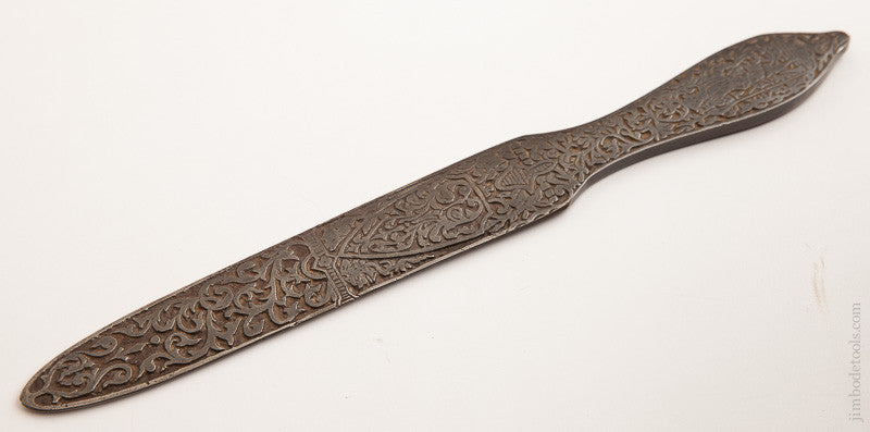 17th Century 9 5/8 inch Ornate Page Turner 