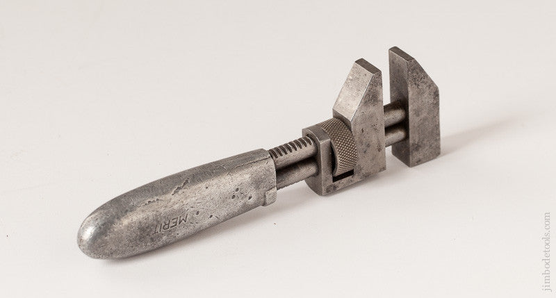 Crisp Six inch Patented Aluminum Handled Wrench by MERIT