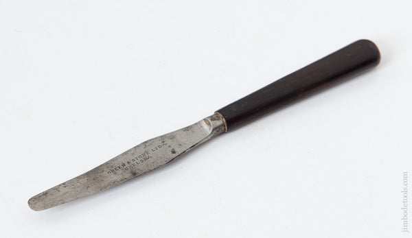 GREEN & STONE Rosewood Six inch Delicate Pallet Knife - 53717