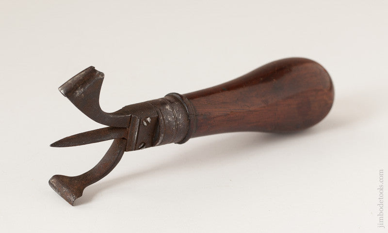 18th Century 6 3/4 inch Rosewood Race Knife 