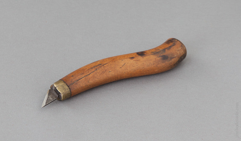 Early and Unusual 5 1/2 inch Marking Knife 