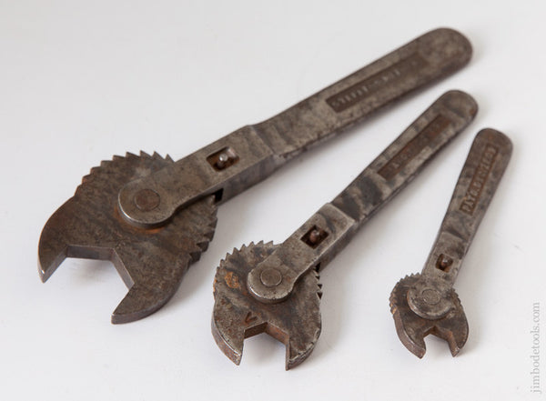 Three Patented STEPHENS Multi-Angle Nut Wrenches