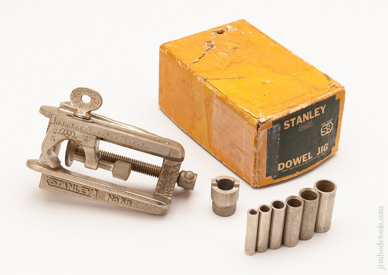 STANLEY No. 59 Dowel Jig 100% Complete in its Original Box