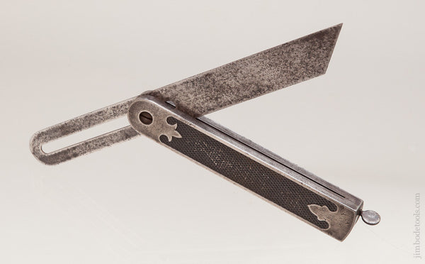 Rare! BAILEY Flush T Bevel Type 2 with Fleur de Lis 