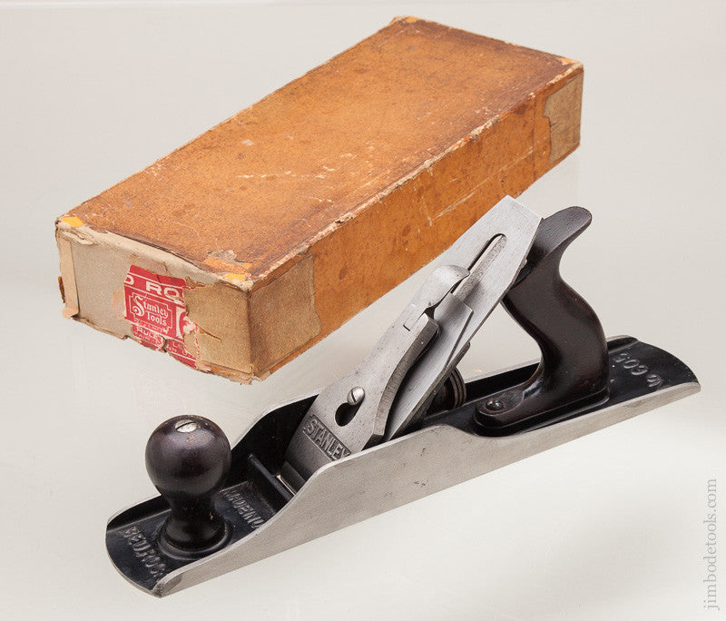 Super STANLEY NO. 605 BEDROCK Jack Plane MINT in its Original Box Type 10 circa 1933-1941
