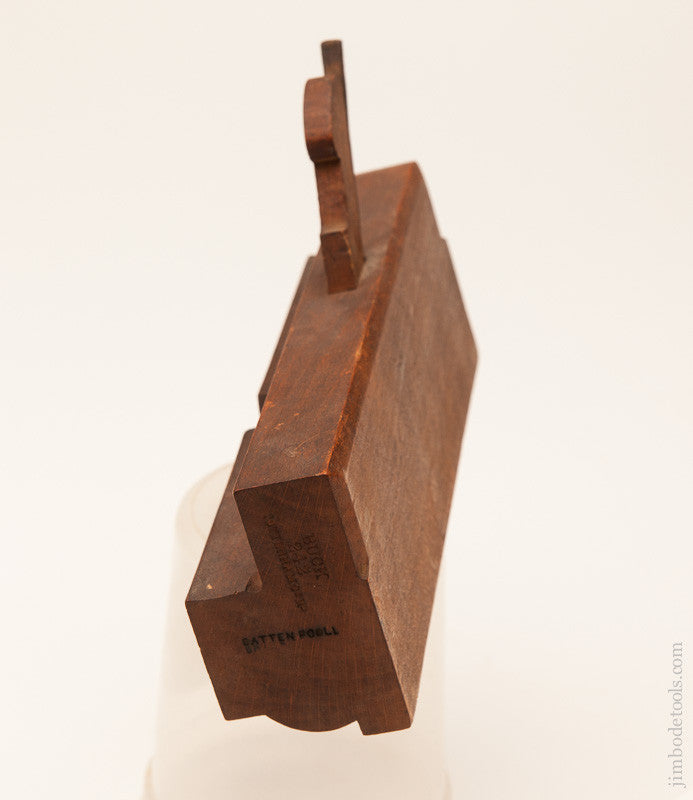 Dead Mint 2 1/8 inch Moulding Plane by BUCK 242 TOTTENHAM CT RD London circa 1880-1930