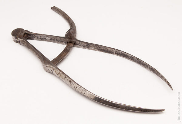 Great Early Stonemason's 17 inch Calipers Signed BAGNALI - 60103U