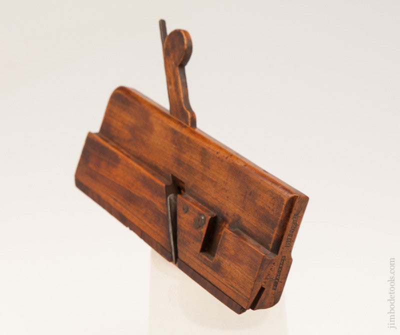 Unusual Snipe Bill Plane with Lignum Boxing and Provision for Stop(?) by B. FROGATT Birmingham circa 1760-90