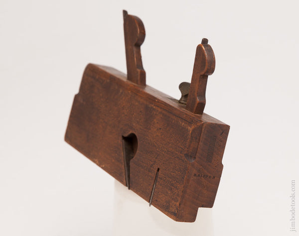 Good User HEATHCOTT SHEFFIELD 13/16 inch Dado Plane with Nicker Iron and Depth Stop FINE circa 1829-49