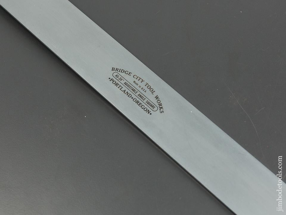 BRIDGE CITY TOOL WORKS AS-24 Adjustable Angle Square - 84554