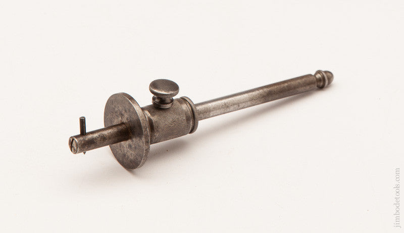 Stunning Knurled Marking Gage with Acorn Finial 