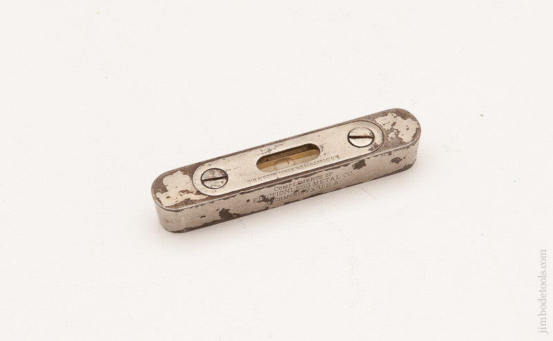 Rare! 2 3/4 inch STARRETT Frictionless Pocket Level