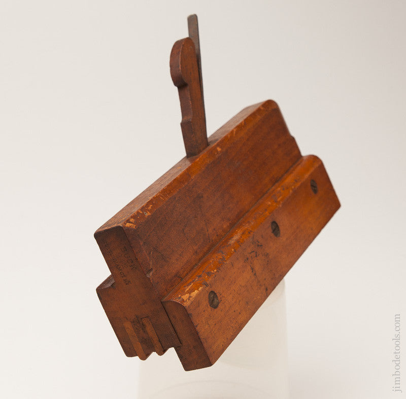 Extra-Fine! Crisp and Rare Double Cock Bead Moulding Plane by BUCK 242 TOTTENHAM CT Rd circa 1880-1930 