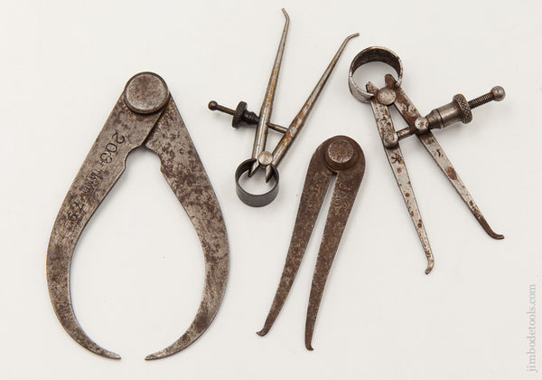 Selection of Four Calipers