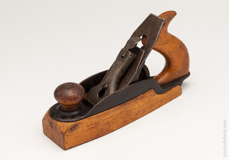 STANELY NO. 35 Pre-Lateral Transitional Smooth Plane circa 1872 With Eagle Logo 