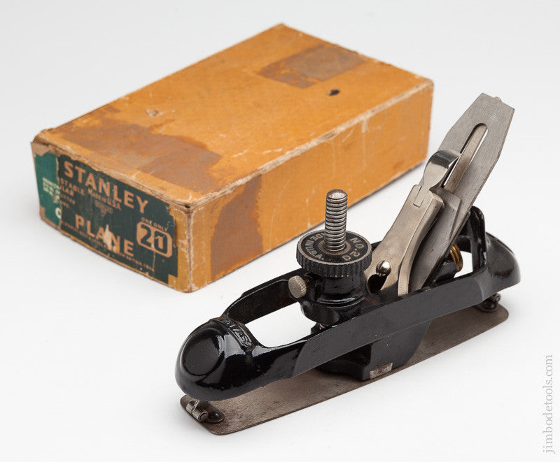 STANLEY NO.20 Circular Plane MINT in its Original Box 