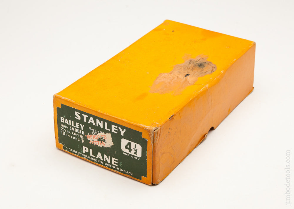 STANLEY NUMBER 4 1/2 Box 