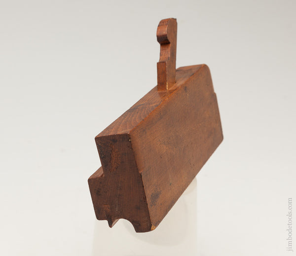 Near Mint! 7/8 inch Side Bead Molding Plane by G.W. DENISON & CO. WINTHROP CONN. Circa 1868-84