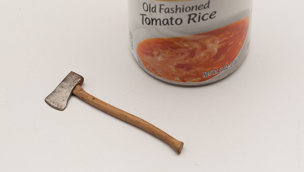 Miniature 3 1/8 inch Axe