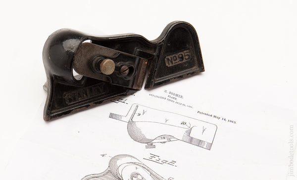 Fine STANLEY NO. 95 Edge Trimming Block Plane 