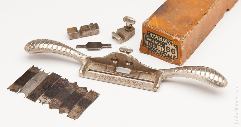 STANLEY No. 66 Beader Mint in its Original Box 