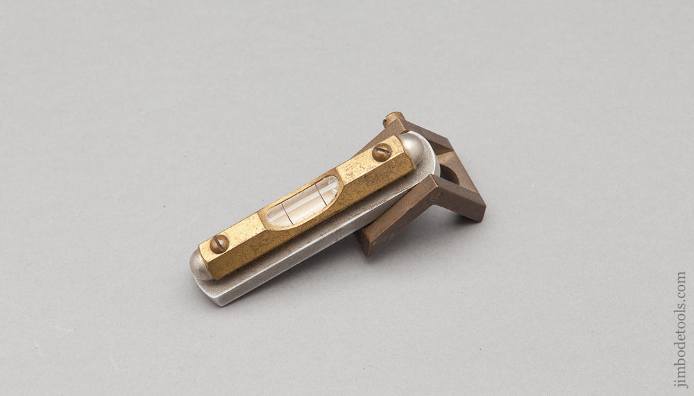 Unusual 2 1/2 Inch Level of Unknown Function Signed LODDING 