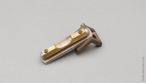 Unusual 2 1/2 Inch Level of Unknown Function Signed LODDING 
