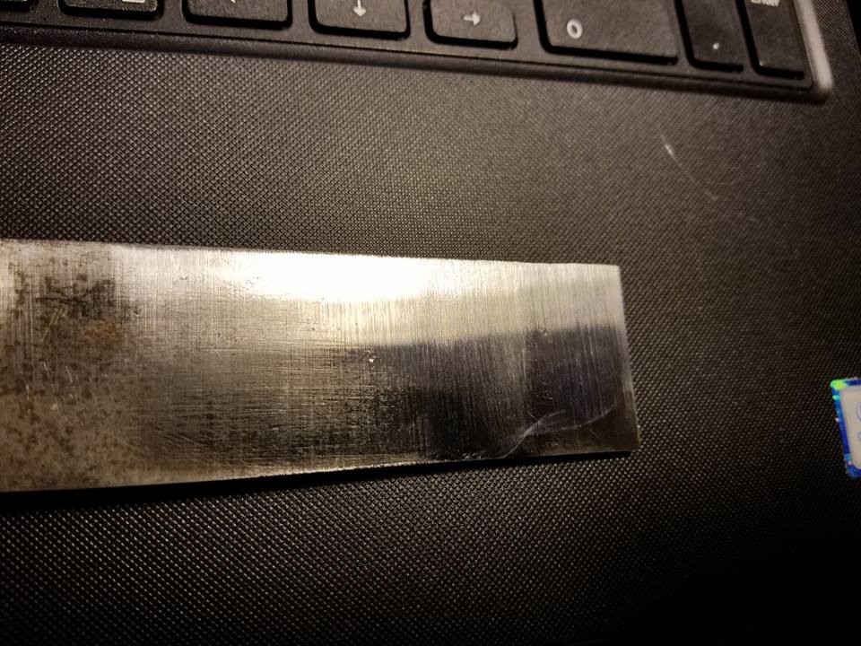 Long Thin 1 1/4 x 15 1/4 inch WARD Boxwood Handled English Paring Chisel - 77764