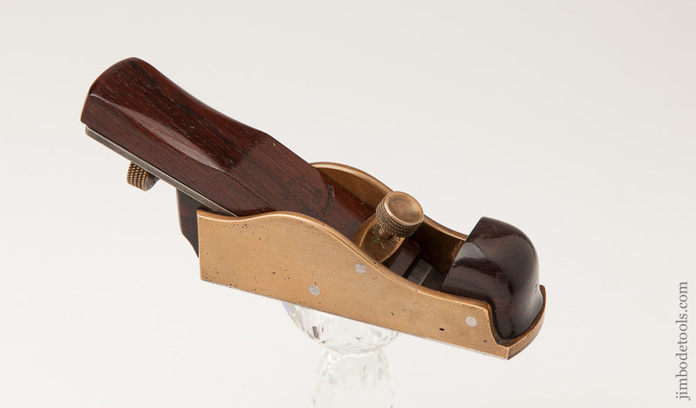 Extra Fine! NORRIS No. A31 Gunmetal and Rosewood Thumb Plane