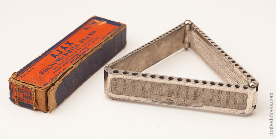 AJAX No. 160 Folding Drill Stand In The Original Box 